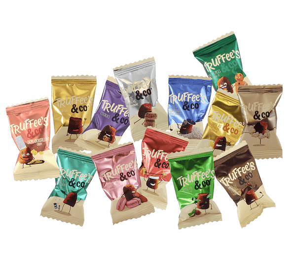 Truffee's & Co Schokoladentrüffel - einzeln verpackt - gemischte Sorten