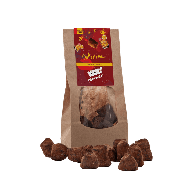 Truffes au chocolat Cointreau - Édition Noël - Sac biodégradable 130g