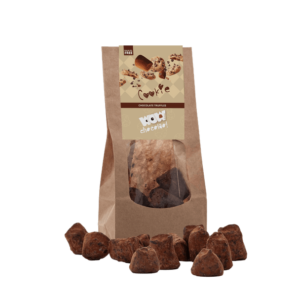 Truffes au chocolat aux cookies - Sacs biodégradables 130g