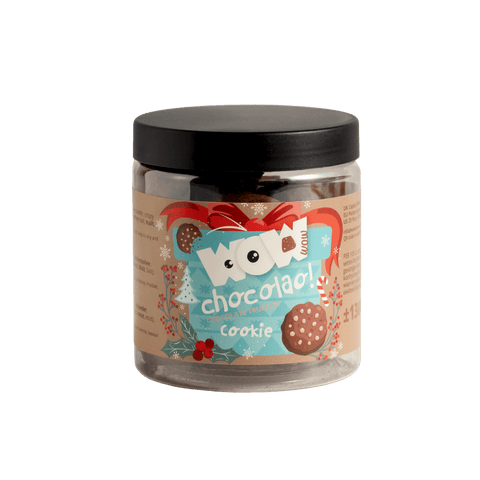 Cookies Chocolate Truffles - Christmas Edition - Gifting jar 130g - WOW Chocolao!