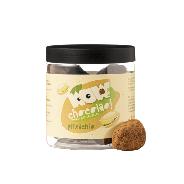 Pistazien Schokoladen-Trüffel - 130g Geschenkglas