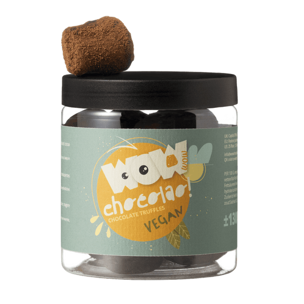 Pot de Cadeau de Truffes Végan d'Été 130g | Chocolat d'Été Sans Produits Laitiers